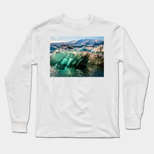 Öræfajökull and old Iceberg. Long Sleeve T-Shirt